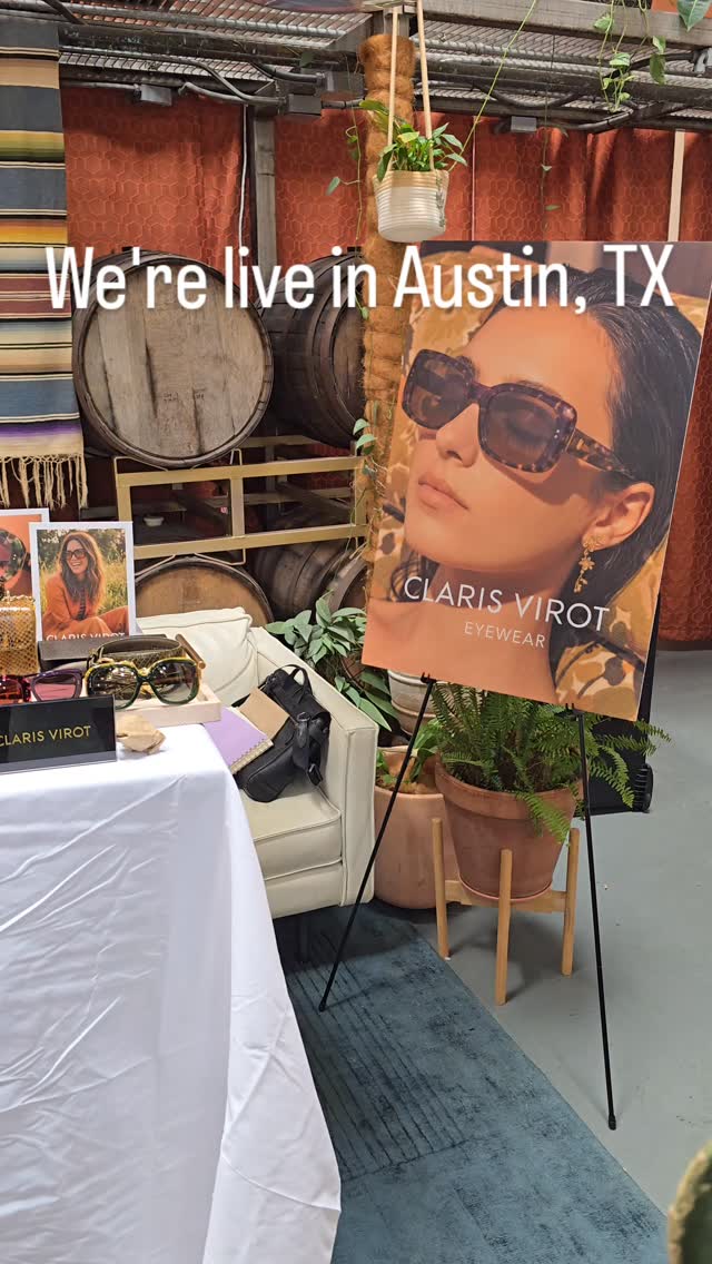 Austin, we have ARRIVED!
@simple_eyewear
@clarisvirot eyewear
@flibustierparis eyewear
@valleyeyewear
@oscarmamooi
📍Stargazer Cocktails and Coffee
1st to arrive get's a FREE pair of eyewear - your choice!
We'll see you soon.
#eyewear #fashion #eyewearstyle #Optical #Optician