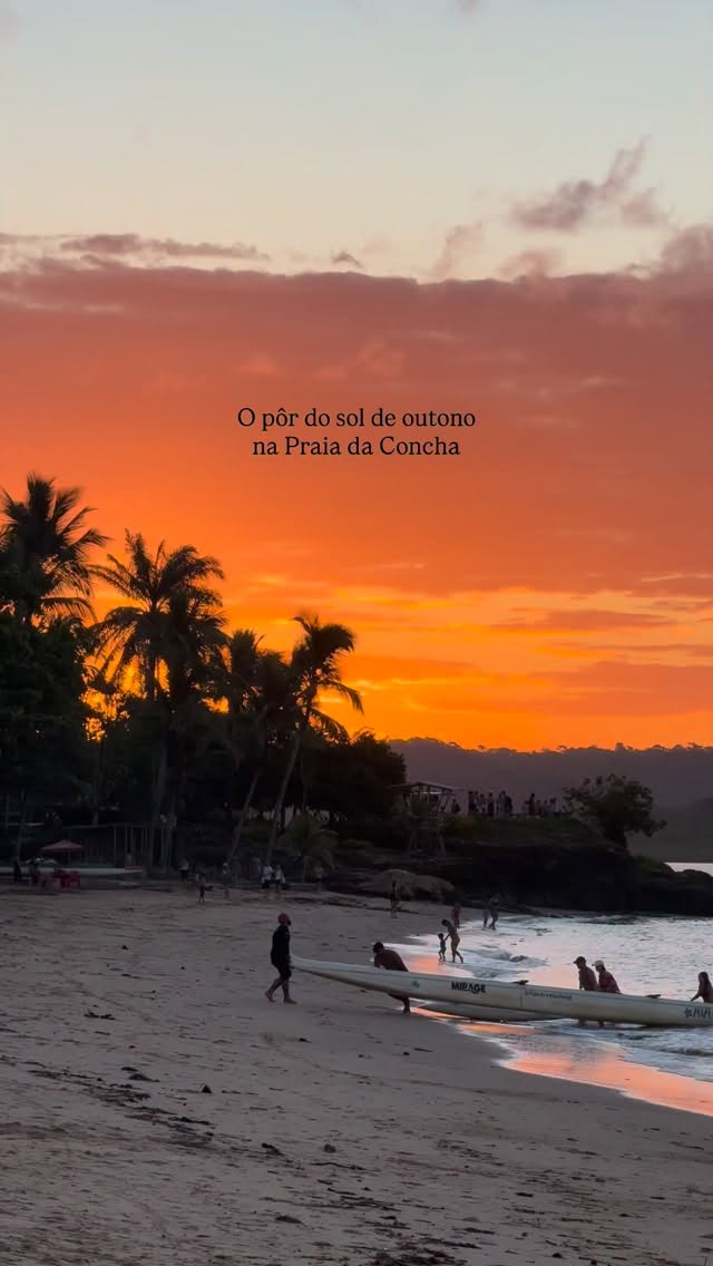 Momento mágico! 🧡
#itacare #bahia #pordosol #itacaré