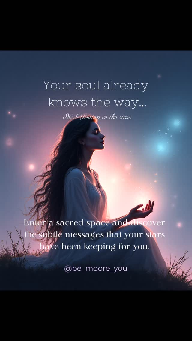 Hey Moon Lovers ✨🌙
There are moments on the path where something begins to stir within you…
A quiet knowing.
A gentle nudge.
A feeling that you are being called into something more.
Yet the mind may not have the words for it.
This is where the sacred language of Astrology begins to speak.
Through an Intuitive Astrology Reading, we open the map of your soul…
Tracing the constellations that hold your purpose, your patterns, your becoming.
Together, we gently uncover:
✨ The path your soul came here to walk
✨ The cycles currently unfolding around you
✨ The deeper meaning behind what you are experiencing
This is not about prediction…
It is a remembering.
A return to your own inner wisdom.
A softening into trust.
A reconnection to the truth already living within you.
If you have been feeling the call…
This may be your sign to listen 🤍
Let’s walk this path together.
Sacred blessings,
Belinda ✨
Reach out to connect or book your intutive astrology reading 🌙
#intuitiveastrology #intuitiveastrologyreadings #soulpath #soulremembrance #themoontheseerandtheoracle spirit-messages energyhealing priestesspath themoontheseerandtheoracle @be_moore_you