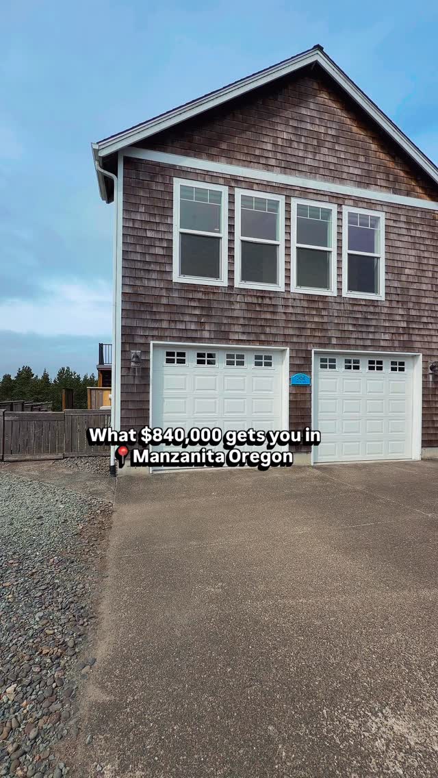 NEW PRICE : $825,000 in Manzanita… here’s what that actually looks like 👀
Close to the ocean, set back from the busier parts of town, and tucked into a neighborhood where people are out walking their dogs and actually know their neighbors 🐾
🩶Peace of mind with low HOA & a tennis court
🩵 Close to the ocean.
💙 Flexible down payment options (message me and I’ll walk help you through it)
🖤 4 Beds + 3 baths inside
💛One of the most desirable pockets on the Oregon Coast
Manzanita is a different pace. Quieter than Cannon Beach, more intentional. People who buy here tend to stay.
If you’ve been looking for coastal living that feels a little more grounded and less touristy this is the kind of spot that stands out.
Comment MANZANITA and I’ll send you the full listing, photos, and all the details! Follow me @marlysellsthecoast for more Oregon Coast homes, market insights, and off-market opportunities.
Marly
KW Coast Life
971.227.5140
Linktr.ee/marlysellsthecoast