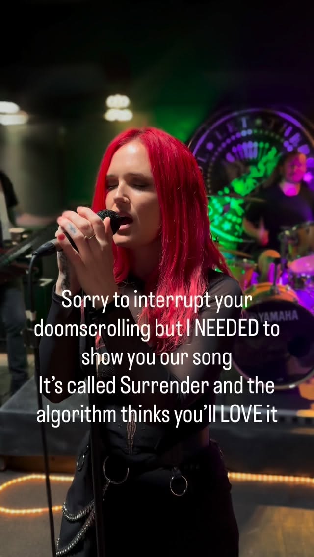 ✨We allll float down hereeee…🎈 We are Evol Walks and this is our song Surrender. We think you’ll LOVE it (and so does the algorithm)