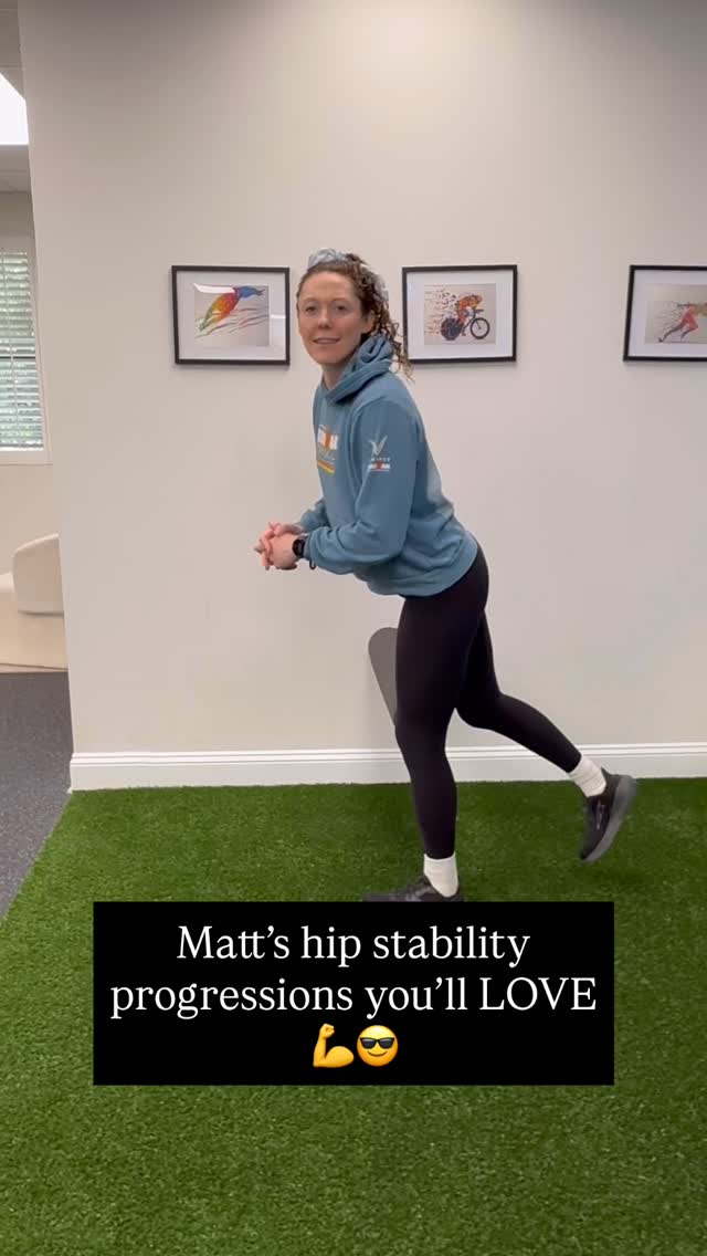 💥 Are your hips tired of us talking about the importance of hip stability for runners yet?? Hopefully not, because we’ve got some progressions coming at ya 😎
💥 When you run, you’re either on one leg, or the other, so it’s important you train your body to be able to stabilize on each one. Otherwise, other areas of our body may end up compensating or taking on repetitive stress, potentially leading to overuse injury.
💥 Try these out and let us know what you think!!