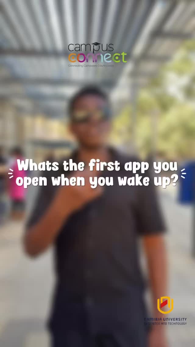 Whats the first app you’re opening? 👀📲. Tell us in the comments
#campusconnectnamibia #explorepage #campuslife #nust