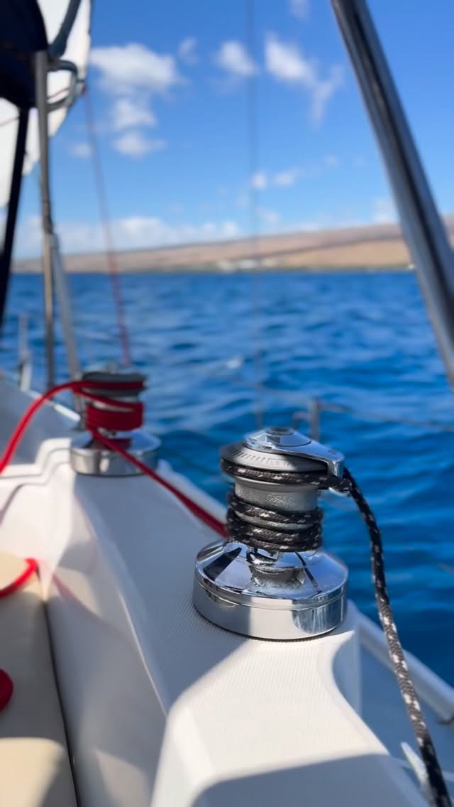 The sound of the ocean, the creak of the lines, and nowhere else to be.
Come join us out on the water! You deserve some ocean time. ⛵️