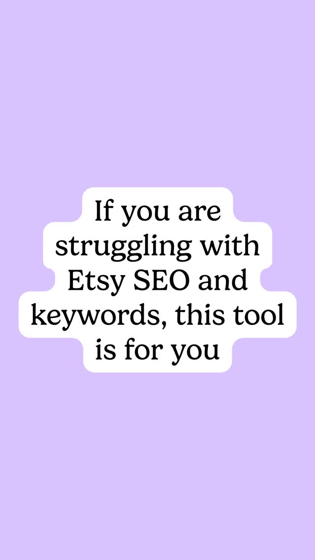 there’s lots of unwritten rules on how best to formulate your listings. it takes trial and error- which I’ve done for you and now jam packed into this lil guy 👆🏼
#smallbusinessowner #etsyshopowners