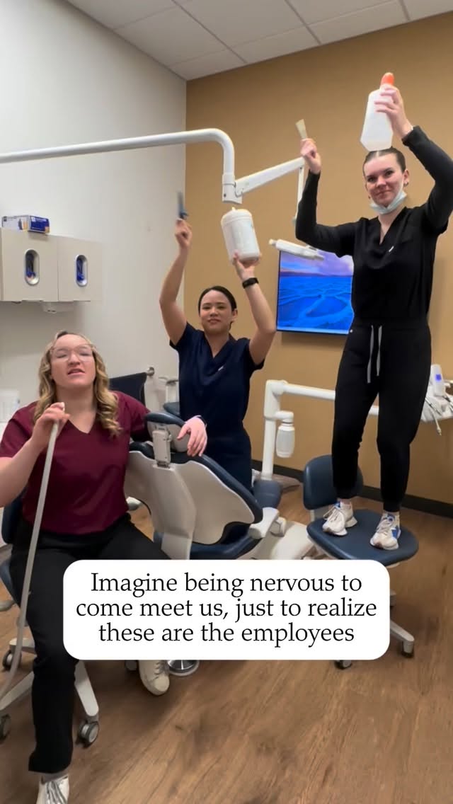 POV: You were nervous for your appointment, and then you met us.
We got you 😉 🦷
#kelownadentist #dentalofficelife #dentalhumor #dentistreels #nervouspatients
