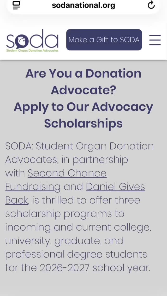 Know someone who should apply? Send this to them!
#SODA #Scholarships #CampusLeaders
#greenscreen