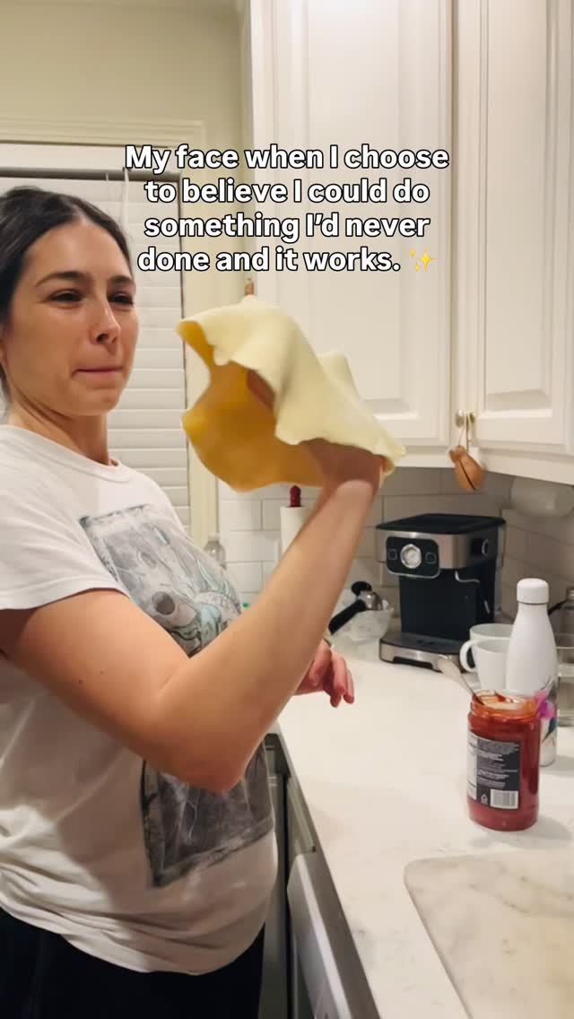 👉There’s science that shows your thoughts directly correlate to your success with any endeavor.
😣 Sometimes you want something but at the same time, you’re also afraid of what it would mean if you get it…
…so you go ahead sew seeds of doubt so that you can just play it safe and stay the same. 🙃
🧠Your brain knows how to keep you safe now but if something changes it will have to adapt…so it tries to keep things from changing.
Share a time you believed in yourself and succeeded in the comments! 🙌✨
#believeinyourdreams #pizzadoughlife #dreambiggerdreams #brainchemistry #selfdoubtsucks