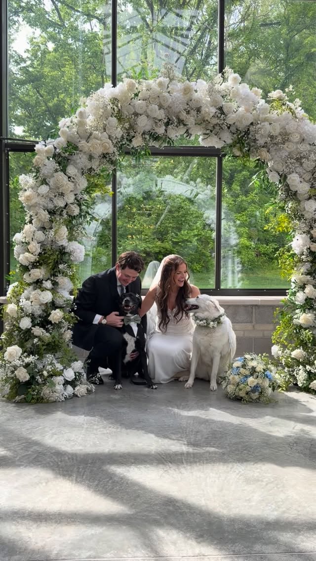 If there’s a category for beautiful rainy day wedding, it was fully perfected yesterday at Conservatory at Evergreen for Rylan & Jessica and their beloved fur babies, Bones & Lilly.
#dogsatweddings #indywedding #weddingdaydogcare #weddingdaydogs indyweddingphotographer