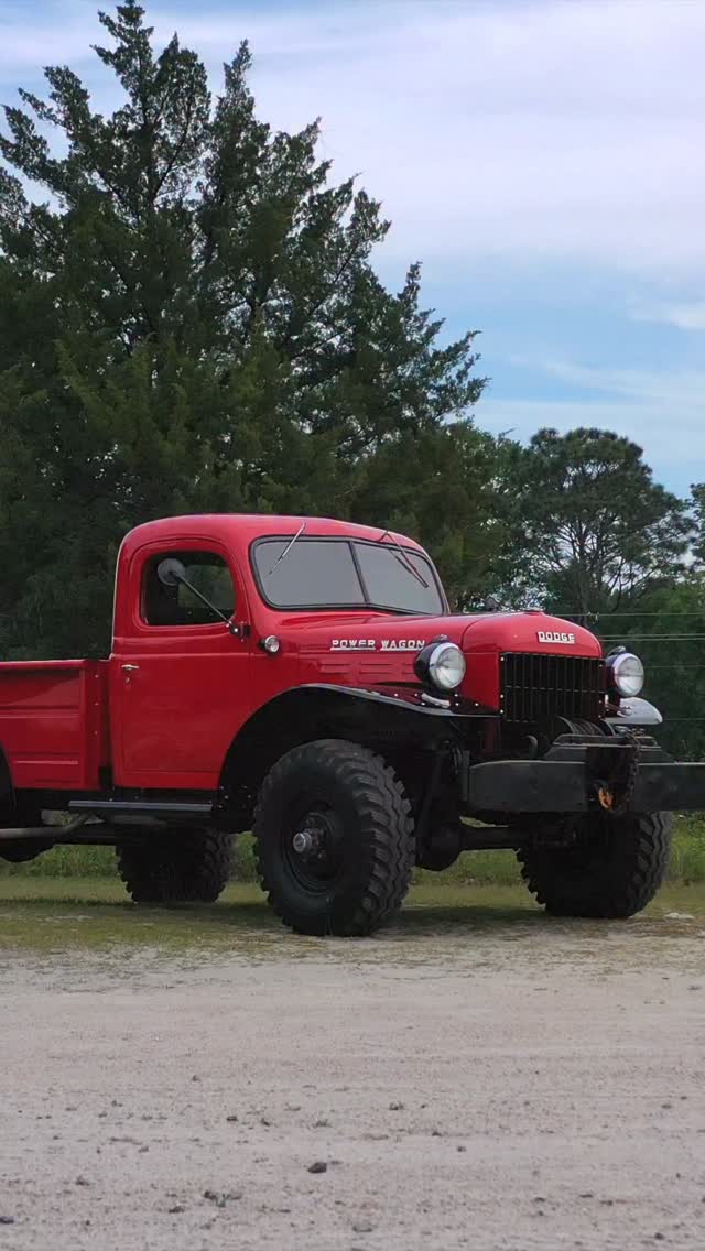 Few vehicles represent the grit and durability of post-war America like the Dodge Power Wagon, and this is one of the finest examples 🇺🇸 ***FOR SALE | $99,950 USD 🔥
•
1961 Dodge Power Wagon WM300 dressed in Mercedes-Benz®️Jupiter Red - Carefully preserved, thoughtfully refurbished, and respected at every level. Ready for Immediate Delivery!🔥 Call or Email us TODAY!
•
✅ Tan-leather upholstery bench seat and door panels
✅ Fully functional PTO
✅ African Sapele Hardwood Bed Floor
✅ Complete Body restoration and period-correct paint
✅ Freshly serviced 250-cubic inch flat 6-Cylinder
✅ NP420 4-speed manual transmission
✅ Two-Speed transfer case
✅ Factory-installed, Braden®️ MU2 PTO winch
✅ New tailgate hinges, latches and chains
✅ Correct fiberboard headliner and SO MUCH MORE!
•
AVAILABLE NOW: https://www.desertpowerwagons.com/inventory/stock-no-137937a/1961/dodge-power-wagon-wm300
•
An absolutely drop-dead gorgeous example of America’s finest, true-grit truck.
•
We are READY to make YOUR dream truck come true. Contact us TODAY to spec out your Desert Power Wagon!
•
𝗗𝗘𝗦𝗘𝗥𝗧 𝗣𝗢𝗪𝗘𝗥 𝗪𝗔𝗚𝗢𝗡𝗦
We Build the Hottest Trucks™
📞 (877) 797-9246
🌐 desertpowerwagons.com
📧 info@desertpowerwagons.com
•
#DesertPowerWagons #WeBuildTheHottestTrucks #Dodge #DodgeTrucks #PowerWagon ThePowerWagon DodgePowerWagon Cummins Hellcat Hemi PowerWagonNation TinGrilleDodgeTruck TruckPorn ClassicTrucks FarFromStock OldTruck OldGold RestoreThemDontCrushThem Ram Mopar DodgeRam MoparOrNoCar RamTrucks TrucksOfInstagram TrucksDaily LifeIsTooShortToDriveABoringTruck YouDreamItWeBuildItYouDriveIt Osprey_Custom_Cars MegaRexxTrucks SignatureAutosports