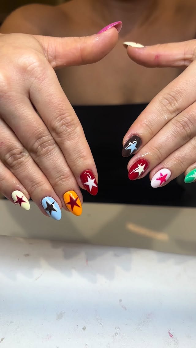 A nail set for every mood. 🥰
#nailart #biabnails #3dnails