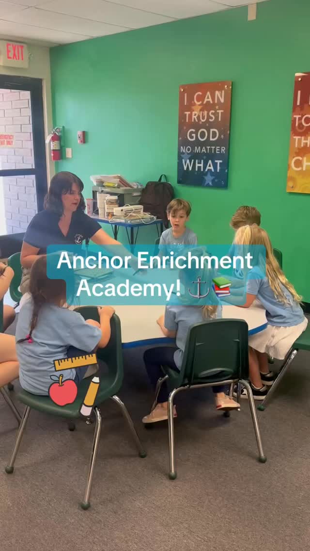 STUDENT-CREATED CONTENT! Check out the video the Yearbook students made at our Mesa campus! Learning at Anchor is all about community and support for real progress in academics and building life skills through hands-on experiences. Check out the options for Pre-K all the way through 12th grade at www.anchorenrichment.org