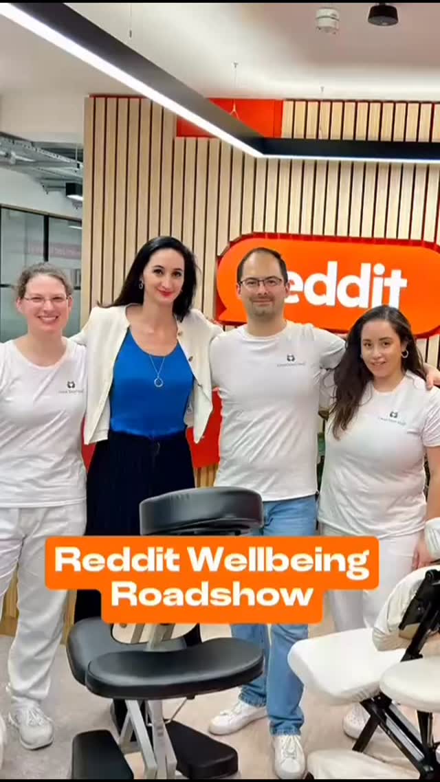 My fav video from 2025 - and probably the one I’m most proud of. 🧡🧡🧡 A 4 country #Wellbeing Roadshow in London, Dublin, Amsterdam and Berlin. WOOOW 😍 We did #chairmassages to relax the mind & body and to relieve stress. @mesi_balog did an inspiring talk on “Beating the Winter Blues” - mentioning the fact, this was in December. :)
It was a ride and loads to thank to @rekabout for pulling this together with me for the REDDIT team across UK & Europe. 🇬🇧🇮🇪🇳🇱🇩🇪
#employeewellness #mentalhealth #wellbeingatwork