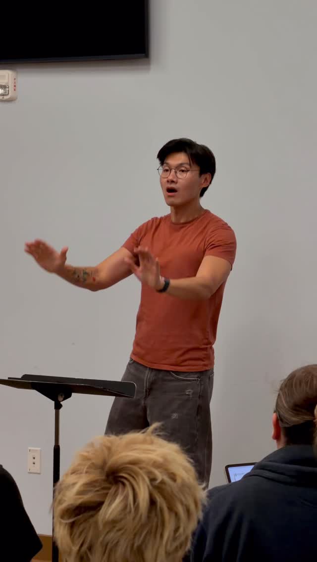 Conductor Cam is one of our favorite ways to share what it really feels like to be in the middle of the music
There’s nothing like seeing it from the podium—the little moments, the energy, the connection.
Come experience it with us this Saturday at 7 PM. We’d love to have you there
Tickets are in our bio.
#SacraProfana #LiveChoralMusic #SanDiegoArts #ConductorCam