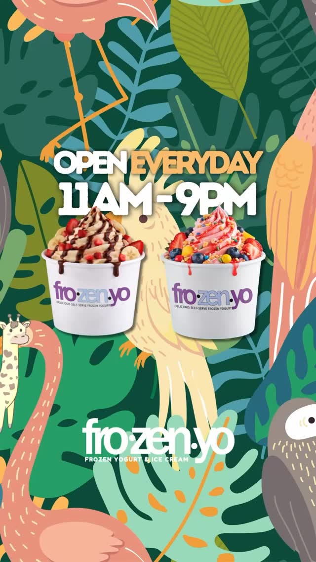 Find us just steps from the National Zoo Park and swing by for your frozen fix.
Open and ready to serve:
Come through, grab a cup, and make it part of your day.
#FrozenYoDC #DCFoodie #AdamsMorganEats #NationalZooDC #DMVEats