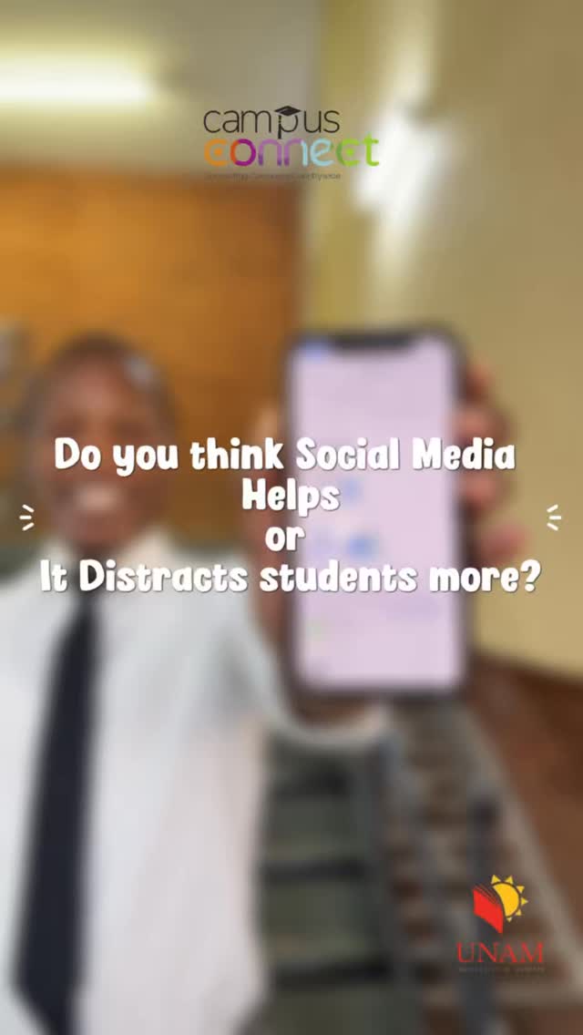 ⏳ Screen-time check!
Does social media help students succeed or distract them?
Drop your thoughts 👇🏽📱