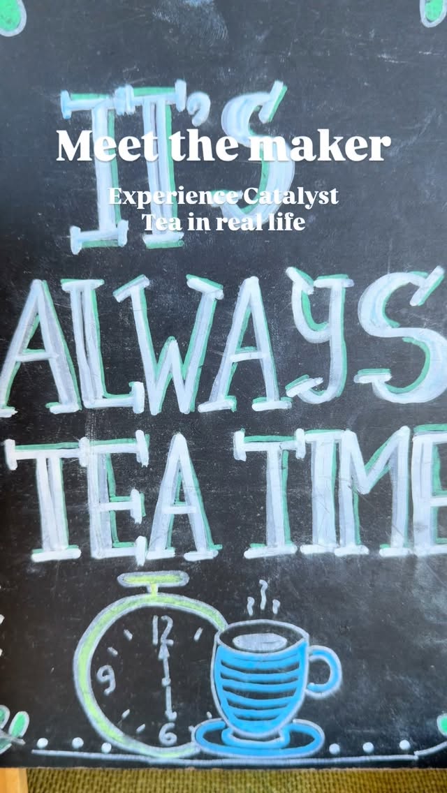 Catalyst Tea booth is a special place at the market.
Here you can meet the maker,
smell all the teas, try them,
and find something you’ll love.
You can tell me what you’re looking for,
and I’ll help you choose the right blend ❤️
Come by, take your time, and experience the teas in real life ✨