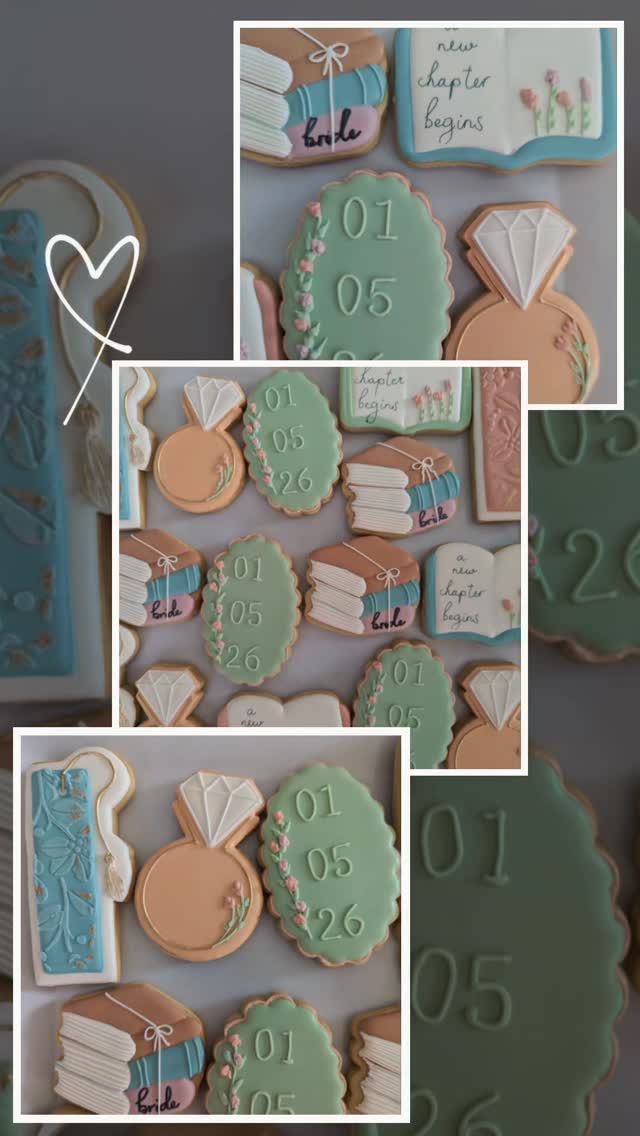 Turning the page to forever 💍✨
The sweetest way to celebrate a bride-to-be and her next chapter 🤍