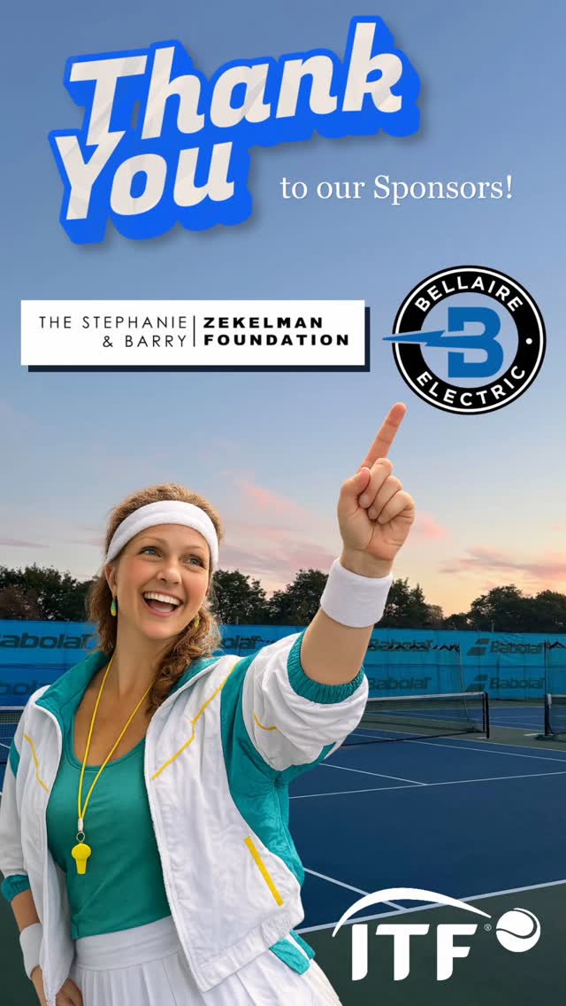 A huge thank you to our incredible sponsors for helping make the Windsor Classic ITF Tournament at Parkside Tennis Club possible.
We’re proud to recognize Bellaire Electric and The Stephanie & Barry Zekelman Foundation for their support of this special event and for helping grow the game in our community.
Your generosity made a difference. Thank you for backing tennis in Windsor.