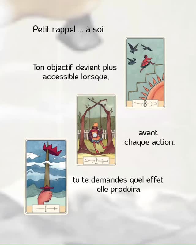 💫 🌊 💫 ⚖️ 💫 🌊 💫 ⚖️ 💫 🌊 💫 ⚖️ 💫
« Le bonheur c’est lorsque, ce que vous pensez, ce que vous dites et ce que vous faites sont en harmonie. » Gandhi
Pour ce que nous manifestons dépend
De notre état de conscience
De notre alignement
De notre intention
Lorsque l’esprit se concentre sur son objectif,
l’énergie soutient cette même direction.
Cohérence
Cohésion
Attention
Intégrité
Instinct
Intuition
L’Ordre naturel des choses
Harmonie
Flow
Union
Du corps et de l’esprit
Vers une même direction
Pour ce qui est dedans est dehors
...
Ce qui s'unit ne fait plus obstacle à l’énergie
Le mouvement devient fluide
Maitrisé dans la légèreté et l’exigence
de la Spiritualité.
Chaque matin ou avant chaque action
Demande toi quel effet elle produira
Et raconte moi 😉
💫 🌊 💫 ⚖️ 💫️
Si ce message résonne, vous pouvez le soutenir ❤️, le partager 🔁 et vous abonner pour garder le lien ✨
- - - - - -
Accompagnement Évolution Personnelle :
TaroThérapy Au gré des mots 1h00/80 euros
Réservation en ligne via le lien en bio.
#tarot
#evolutionpersonnelle
#GuidancePersonnalisée
#transformation
#jeudelame