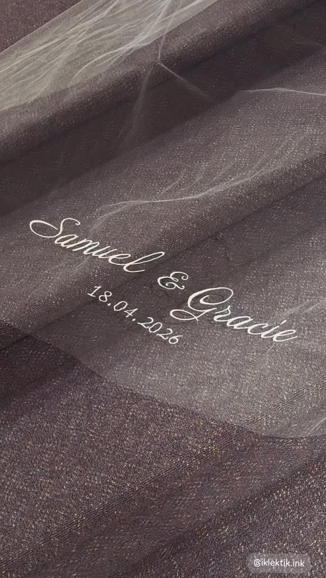 SAMUEL & GRACIE | 18.04.2026
#nicheembroidery #veilembroidery #bridalembroidery #weddingembroidery #veil