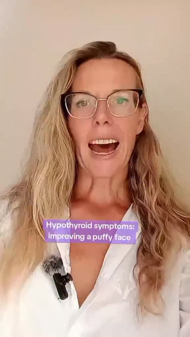 Hypothyroid symptoms puffy face. These are changes I made to improve my puffy face caused by hypothyroidism. Completing a full thyroid panel including hormone T3 and thyroid antibodies was key for me and many of my patients. Other changes like lymphatic massage was also very helpful. Always talk to your health care provider, if puffy face does not resolve other testing may be needed. #thyroid #thyroidsymptoms #hypothyroid #hypothyroidsymptoms #puffyface