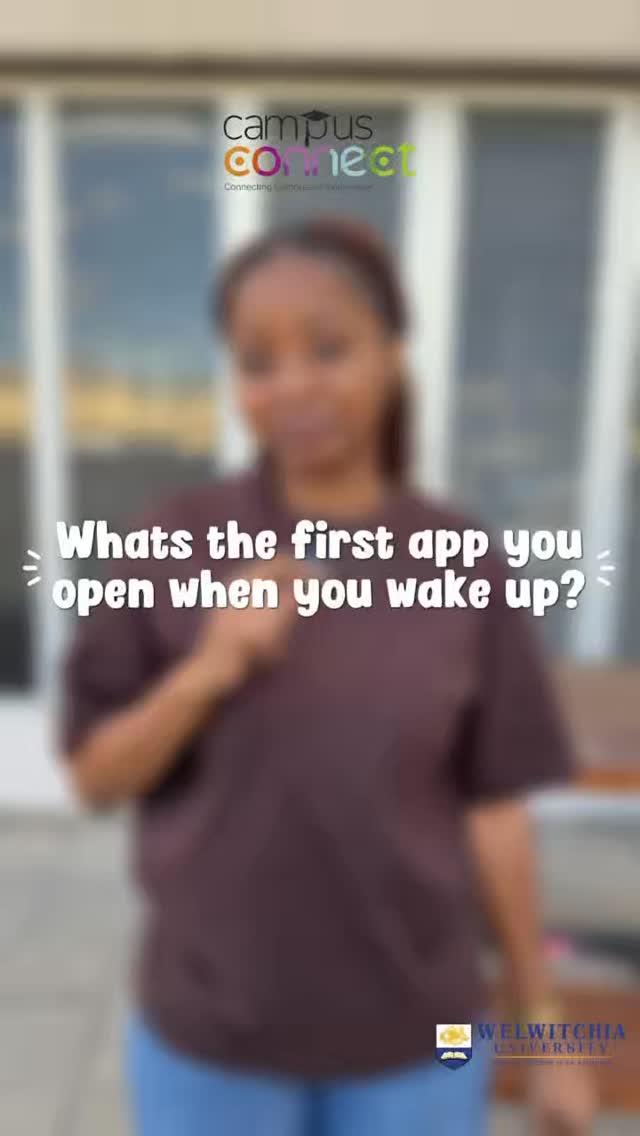 Whats the first app you’re opening? 👀📲. Tell us in the comments
#campusconnectnamibia #explorepage #campuslife #welwitchia
