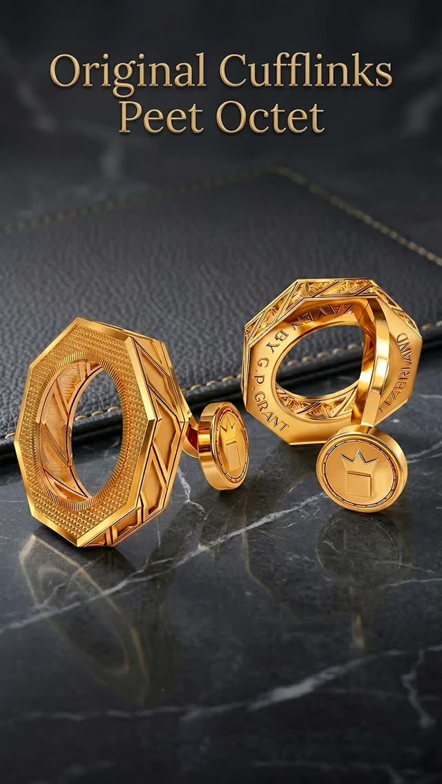 Peet Octet Cufflinks — Original Edition
Geometric cufflinks defined by clean architectural form, polished surfaces and precise material execution.
⚜️ 925 sterling silver
🟡 18K yellow gold finish
🌹 18K rose gold finish
⚪ 18K white gold finish
🔷 Peet Octet Collection
Buy here: https://www.gpgrant.com/product-page/cufflinks-original-1
#GPGrant #GPGrantJewellery #Cufflinks #SilverCufflinks #GoldCufflinksr #MensAccessories #FormalAccessories #JewelleryDesign #SwissDesign #LuxuryAccessories #CufflinkStyle #unique #uniquegifts #uniquegift #accessories #luxury #lifestyle #finedining #gentleman #gentlemanlifestyle #classy #sophisticated #handmade #highend #exclusive #LuxuryLifestyle #LimitedEdition #ShopNow #swissquality #gift
