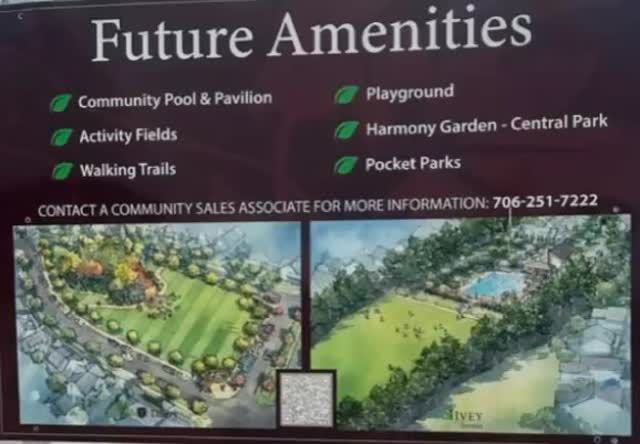Future Amenities in Tilley Park (Grovetown, GA) #communitypool #walkingtrails #playground #newhome❤️ #homesweethome