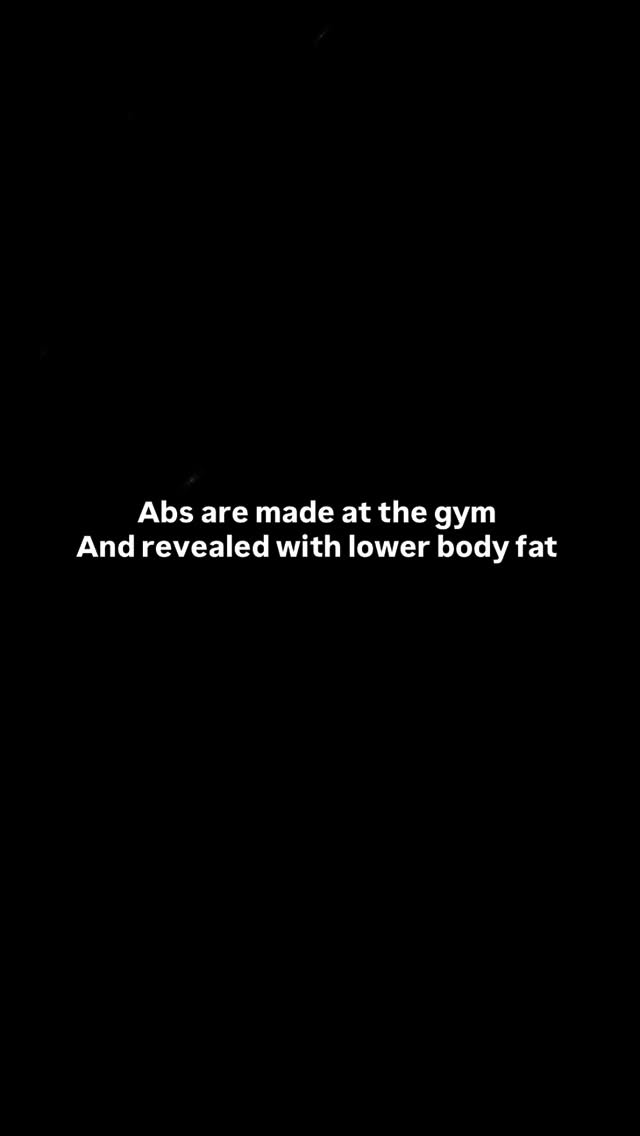 It is true that to see visible abs you have to be shred but it is also true that tou have to build them .
My fav exercises for building a strong 6 pack 🍫:
Reverse crunches (with an inclined bench)
Bent Leg raise (BW + weight )
Cable crunches with weight
And you apply the same principles like for any muscle : progressively overload . You want to increase your work : better form , using an incline bench , using more weight , adding more reps …
challenging yourself each time .
Vacuum and Hypopressif methods also work to strengthen your deep core muscles .
As any muscle you don’t want to overtraining or under train . I usually do direct abs work x3 a week : picking 2 exercises each time that work my upper and my lower abs . And I go to failure
Training alone is not enough to have visible abs . To reveal them you have to lower your body fat %
And it is important to remember that any crunch or other abs workout can spot and reduce belly fat . If your fat is higher , you won’t see your abs even if you have them .
📍coaching enquiry > DM me ☎️