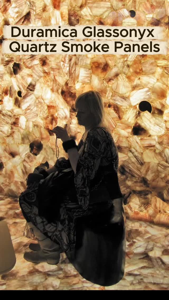 Duramica Glassonyx Quartz Smoke Panels ✨
Natural stone effect, translucent depth and refined light diffusion for modern interiors.
A decorative panel solution designed for backlighting, wall cladding and luxury architectural details. 💡🪨
Elegant smoke tones create a soft, atmospheric effect — ideal for contemporary spaces, feature walls, bars, hotels, restaurants and premium residential interiors. 🏛️✨
#Duramica #DuramicaStone #DuramicaLightweightStone #naturalstone #naturalstones #stonepanels #lightweightstone #compositestone #architecture #onyx #backlitonyx #backlitstone #interiorlighting #backlightingpanels #ledbacklightingpanels #glassbacklightingpanels #interiors #interior #design #homedecor #designinspiration #interiordesign #moderninteriordesign #designdeinteriores #luxuryinteriors #sustainabledesign #stonefloor #interiorstyling #modernhomedecor #contemporaryinteriordesign