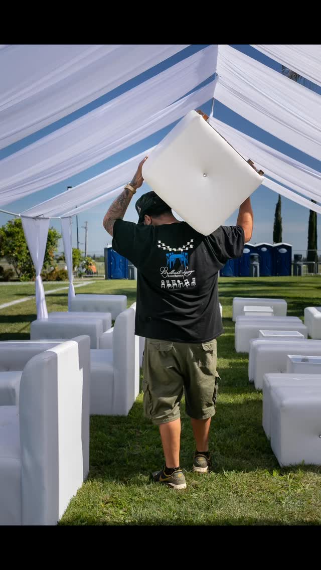 22 lounge sets, cocktail tables, 4 white tufted bars, white folding chairs, and cabanas—everything you need to turn a pool party into a luxury experience .
All provided by Brilliant Lounge Event Rentals—where style meets comfort and every detail stands out.
#BrilliantLounge #EventRentals #PoolPartyVibes #LuxuryEvents #SacramentoEvents EventDesign LoungeSetup PartyRentals Cabanas VIPSection EventInspo EventStyling PartySetup OutdoorEvents EventPlanner LuxuryLounge CaliforniaEvents EventDecor PoolsideVibes
