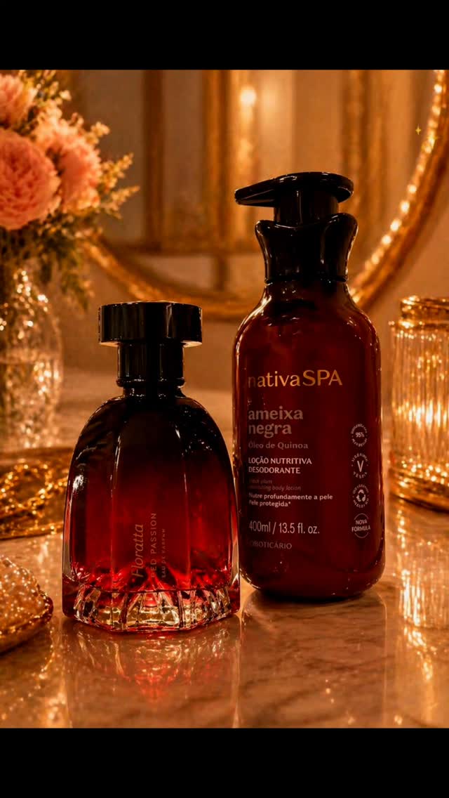 ✨ A combinação que eleva tudo ✨
Perfume + hidratação = pele perfumada o dia inteiro 🤎
O Floratta Red Passion envolve…
A Ameixa Negra cuida e prolonga o cheiro na pele…
Resultado? Uma presença marcante que não passa despercebida.
💥 Dica de ouro: aplica a loção antes do perfume para fixar ainda mais a fragrância!
Queres sentir essa combinação na tua pele? Envia mensagem 📩
#cici_cbeaute #floratta #perfumes #beleza