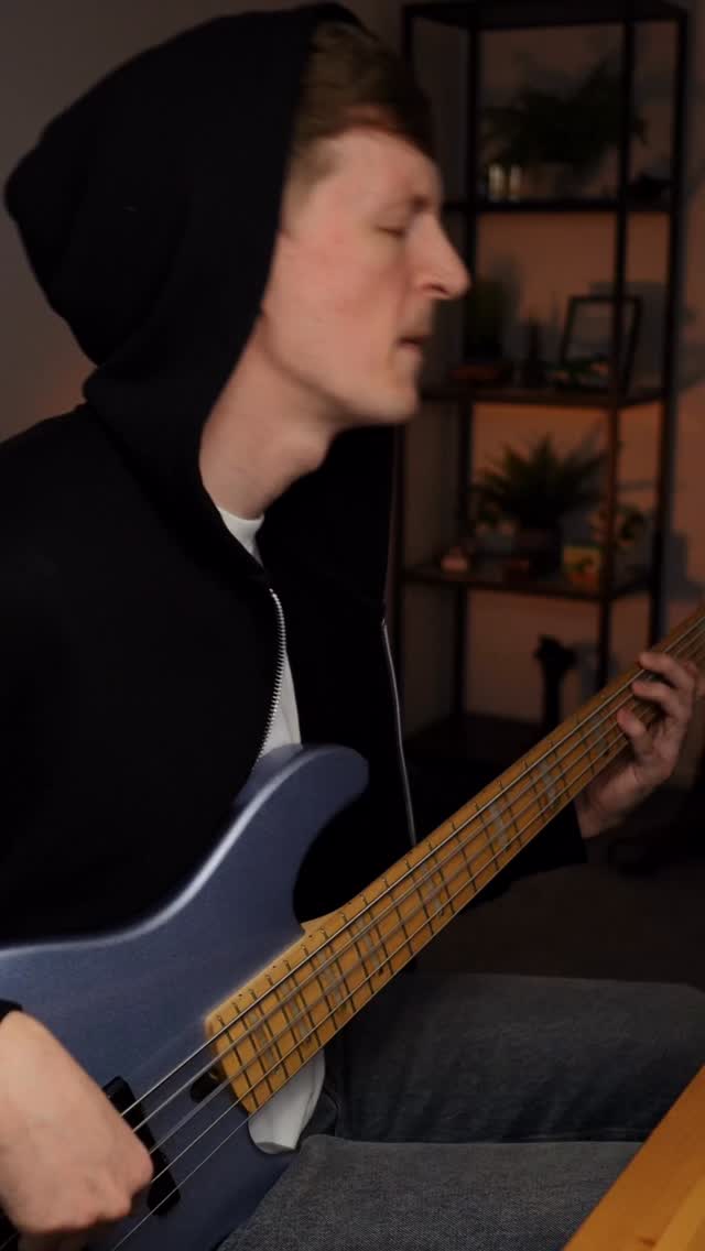 This one gets your head moving…
#bassguitar #bassplayer #basscover #5string #lakland
