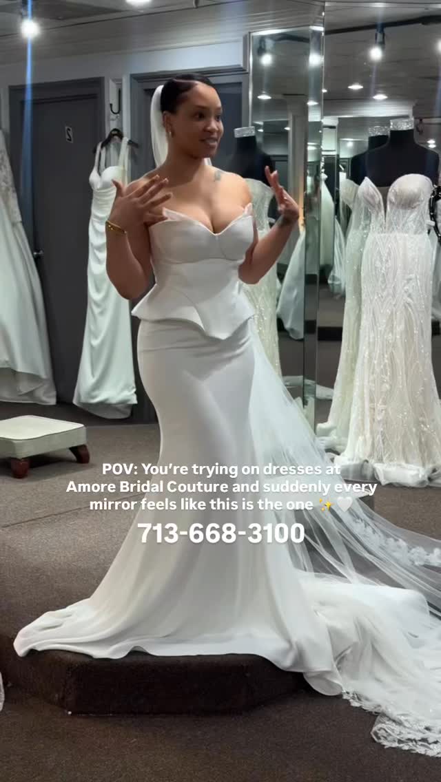 Where your dream dress finds you β¨π€
Amore Bridal Couture -713-668-3100
#HoustonBride #LuxuryBridal #WeddingInspo #BridalStyle #SayYesMoment ModernBride BridalBoutique HoustonWedding