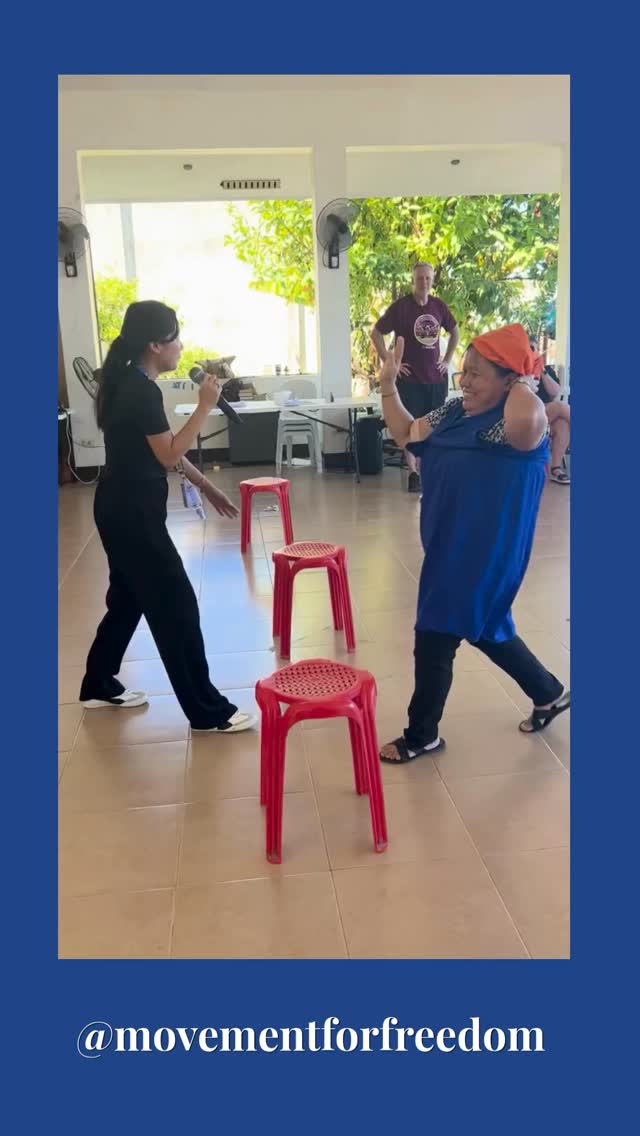 Joy is resistance, and these girls and staff have it in abundance. We’ve had such a great time today with our visitors from Texas…we tried to convince them that the @fashioned4freedom models could play this game for the runway 🤣
Seriously though, we hope you stay tuned for more opportunities for Joy and Community…coming to @movementforfreedom 5/1!
