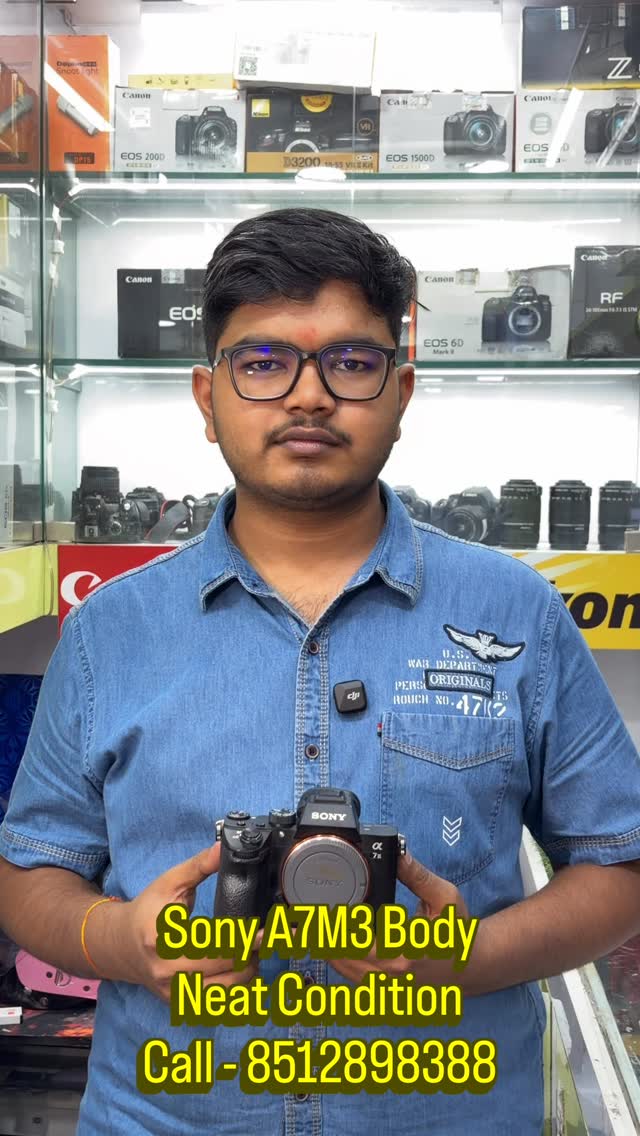 Sold
Sony A7m3 body
