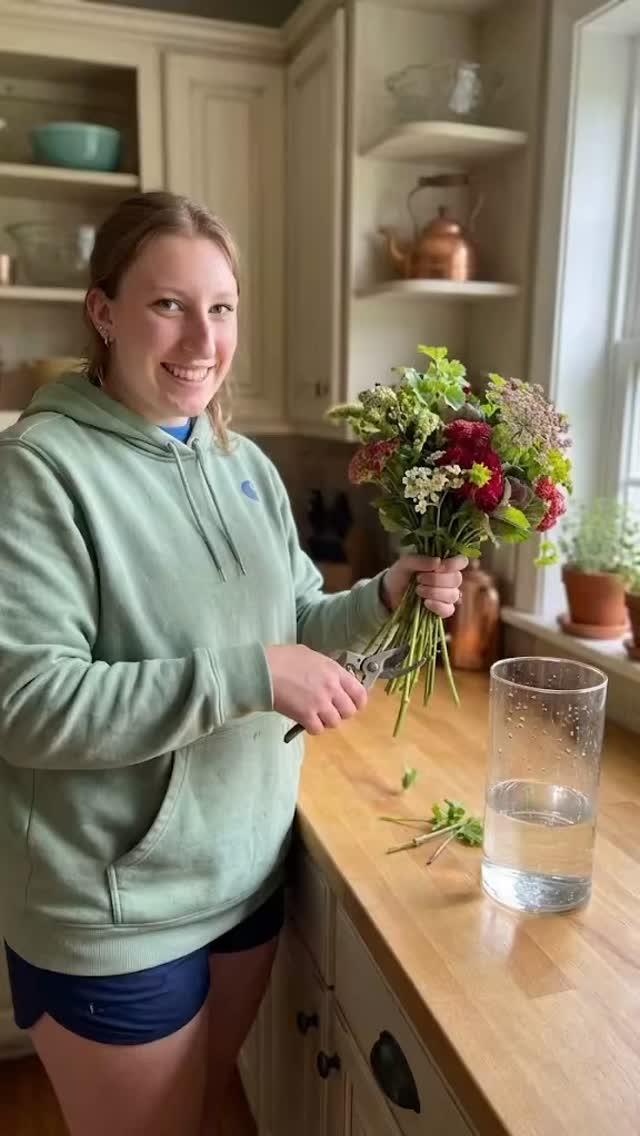 A little ritual for the week ahead: trim the stems, refresh the water, and put the bouquet where you can actually see it. Flowers are not just a purchase. They are a reminder to slow down and notice what is good. Alexandria subscription delivery begins in May. Sign up at www.walkingwindfarm.com