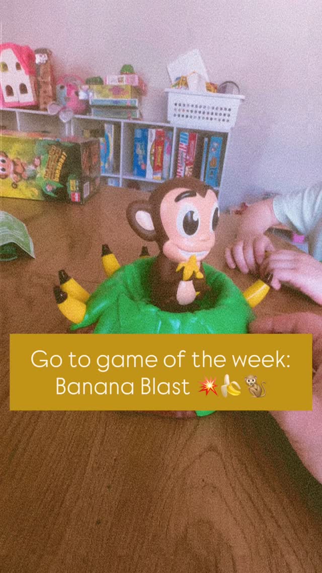 Go to game of the week: Banana Blast 💥🍌🐒
The kids loved this new game I found at the consignment sale. From 3 years old to some of my older kids, they all had so much fun playing.
Sometimes we used it to directly work on things like following the rules of the game, turn taking, and reacting to winning and losing. In other sessions it was used more as a reinforcer when working on the backslid R sound! Sometimes we used the dice and sometimes we just pulled out the bananas.
There’s really no right or wrong way to use toys in therapy if it works for you and your client!
#bagwellspeechtherapy #speechtherapy #privatespeechtherapy #pediatricspeechie #playtherapy