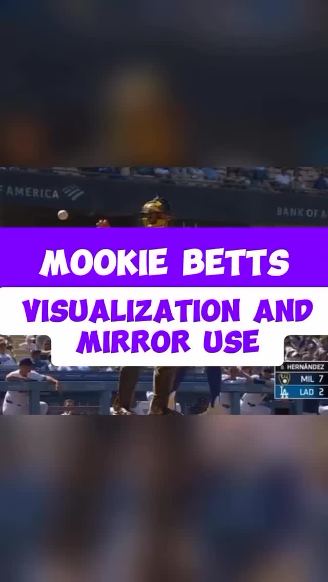 🔹VISUALIZATION🔹
#Visualization is one of the best pregame routines out there. #MookieBetts visualizes 30-40 times before a game.
I encourage you to try this before your next practice/game. Visualize something you feel like you’re doing well, and visualize something you feel like you’re struggling in at the moment 🧠
• • •
from @catchbarrels_
#mlb #mentaltraining #athlete