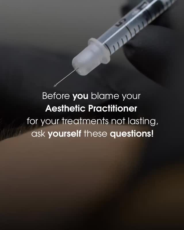 BEFORE YOU BLAME YOUR AESTHETIC PRACTITIONER… ASK YOURSELF THIS 👀💉
Okay be honest… 😅
“Why didn’t my results last?!”
Before you message me… run through these first 👇
✨ Do you stay hydrated daily?
☀️ Are you wearing SPF consistently?
🏃♀️ Do you have a fast metabolism or train intensely?
🍷 Do you smoke or drink regularly?
🧴 Are you actually using good skincare at home?
💉 Did you follow your aftercare properly?
😴 Are you getting enough sleep & managing stress?
🍔 Is your diet supporting your skin… or working against it?
🧬 Do you understand your body may break things down quicker?
💬 Are you very expressive in the treated areas?
Aesthetic treatments don’t just fade — they’re influenced by your lifestyle, habits, and biology.
I’ll always do my part to give you the best results… but maintaining them? That’s a team effort. 🤍
#aestheticswarrington #educationalpost #skincaretips #lipfiller #skinhealth