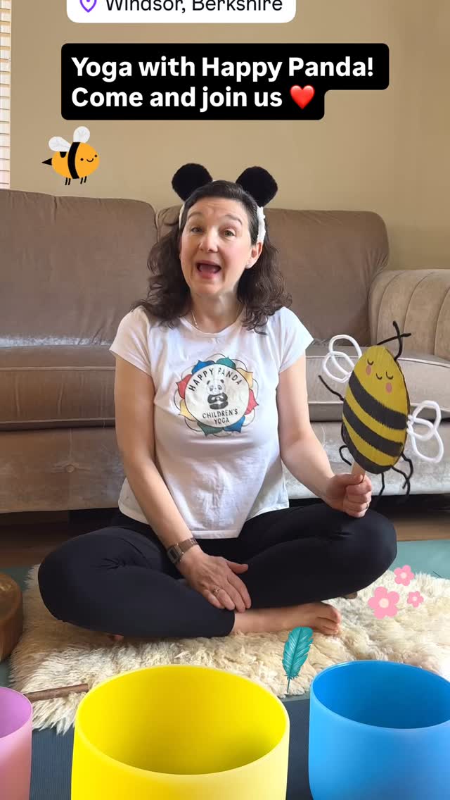 Hope you enjoyed this fun a little breathing exercise, come and learn more yoga with your little one! 🐼😃✨
Come and have fun with Happy Panda!
🐼😃✨
Exciting news!
‘Yoga with Mummy’ classes every Wednesday!
10:30-11:15, at Windsor Scouts HQ on Maidenhead Road SL4 5EY.
The classes will be held during term time only and the cost per class will be £10 (that includes you and child). Do get in touch for the free trial.
I will provide yoga mats but please feel free to bring your own or any blankets, teddies etc - nice for the end of class meditation.
These classes are specially designed to benefit both of you. Your little one will have an introduction to yoga and mindfulness through storytelling, play and a connection with the natural world. For the parents and carers, the classes will be packed with beneficial stretches building flexibility and strength, helping balance and relaxation. To finish the sessions, we will always have a sound bath.
I’d really appreciate it if you could send this to any parents or carers who may want to take part or try yoga with their child. It doesn’t matter if you don’t have any experience with yoga - the classes are all about learning, fun and making new friends.
The classes are ideal for 2–5 year olds, but if your child is younger and walking, or if you would simply like to see if the classes work for you despite the age suggestion, I’d be more than happy for you to come along. Come and check it out!
If you’re interested, please let me know - leave a comment or DM me.
#thingstodowithkids
#windsormum
#windsorandmaidenheadmums
#windsorparents
#mumfitness