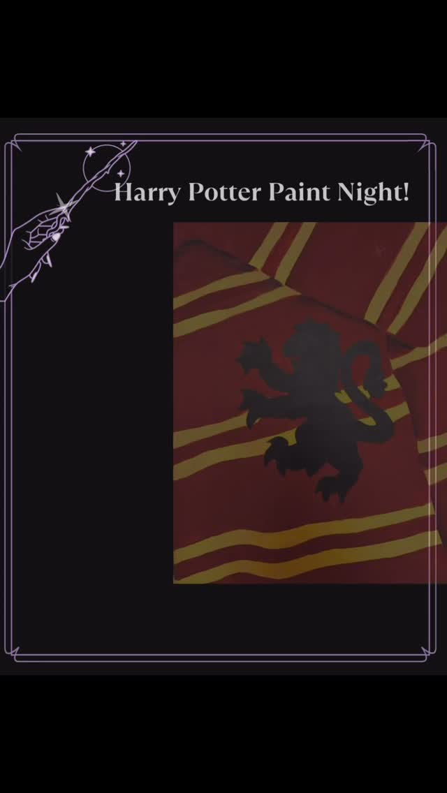 Grab a seat under the candles and paint inspired by the wizarding world! ⚡️Are you a Gryffindor, Slytherin, Hufflepuff, or Ravenclaw?! 🪄 Paint a scarf in your house colors, complete with mascot! 🧙 🐍 🐦⬛ 🦁 🦡 Celebrate the 25th anniversary of Harry Potter! These paint events are NOT to be missed! Limited seating! For Artists & wizards ages 8-108. Info and registration under the workshop tab at Artclasswithmary.com/workshops
#paintparty #harrypotterart #paintingworkshop
Denville, NJ