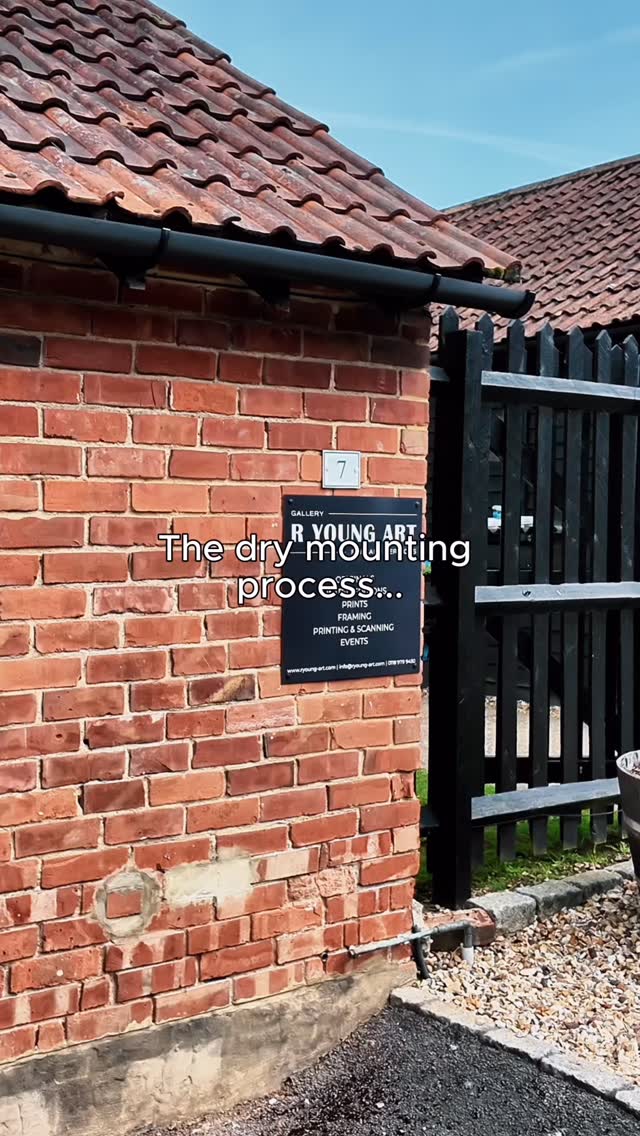 Watch us dry mount this canvas in our framing centre at Holme Grange Craft Village 🎨
Dry mounting fixes the artwork to a rigid backing (in this case, MDF), helping it stay perfectly flat and giving a clean, polished finish.
It’s ideal for prints, posters, and decorative pieces where a smooth presentation really matters - though it’s not always suitable for every artwork, so we always advise on the best approach.
Everything is done in-house to ensure the highest quality result.
Have something you’d like framed? DM us or visit the framing centre.
#wokingham #berkshire #ukart #artgalleryuk #londonart