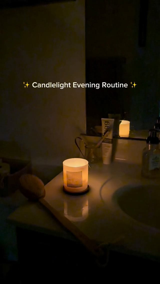 New practice I’ve been loving: candlelit evening routine.
Takes the “no screens” before bed to a whole new level of nourishment. I light the candle, take an evening shower, or even when all I have to do is brush my teeth, just a few minutes relaxes my nerves, my thoughts, and my digestion to wind down and make me smile before climbing into bed.
A good evening routine I’ve found is the KEY to feeling good the next day. Doesn’t need to be elaborate, just consistent.
With love,
Maddie
#eveningroutine #nervoussystemregulation #holistichealth