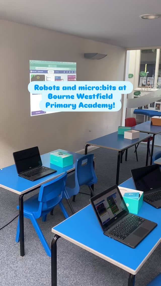Last week we started our coding clubs at Bourne Westfield Primary Academy! We started off with robots, and coding micro:bits to act as remote controls for the robots using the radio code. Everyone did very well, and we polished off the session with a robot race! #younginnovatorsclub #futureinnovators #childrenscoding #childrenscodingclub #roboticsforchildren