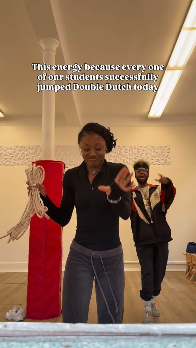 Subtle Celebrations ๐
It was hilarious to watch the kids go from โwhat is this illusion?โ (the double dutch ropes) to successfully jumping in AND out of the ropes. Weโve been prepping them for this moment and somehow theyโre still surprised with the fact that they accomplished it ๐๐คธ๐พโโ๏ธ
#nycdancer #nycschools #nycprograms #nycdancers #nycfitness
