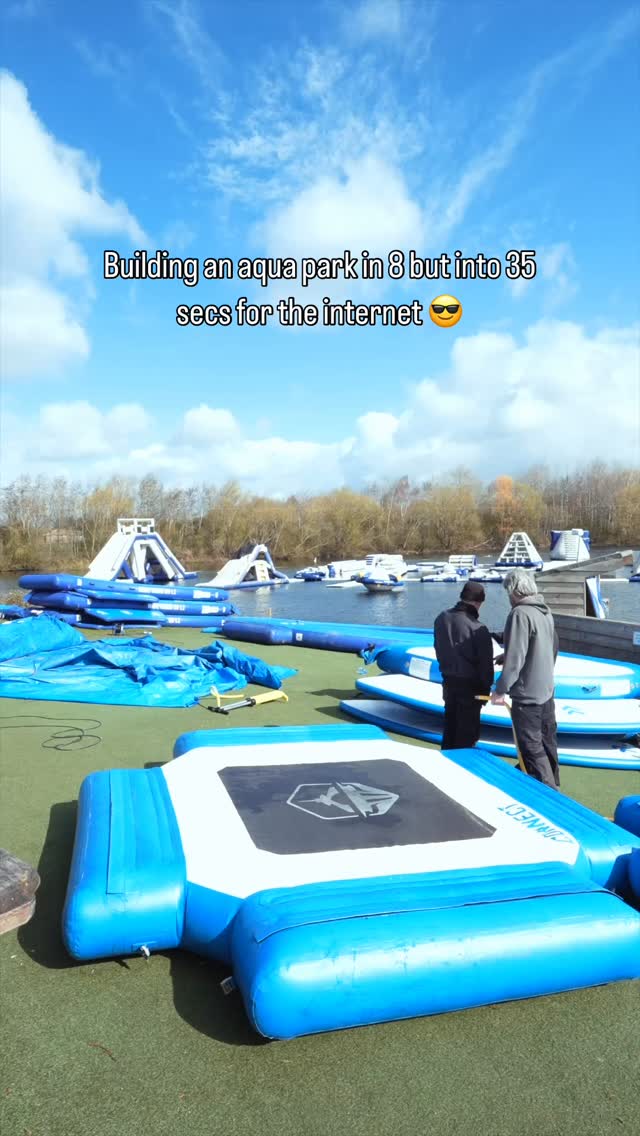 What takes a full day on the water…
looks very different in 32 seconds 👀
@springlakeswatersports install day.