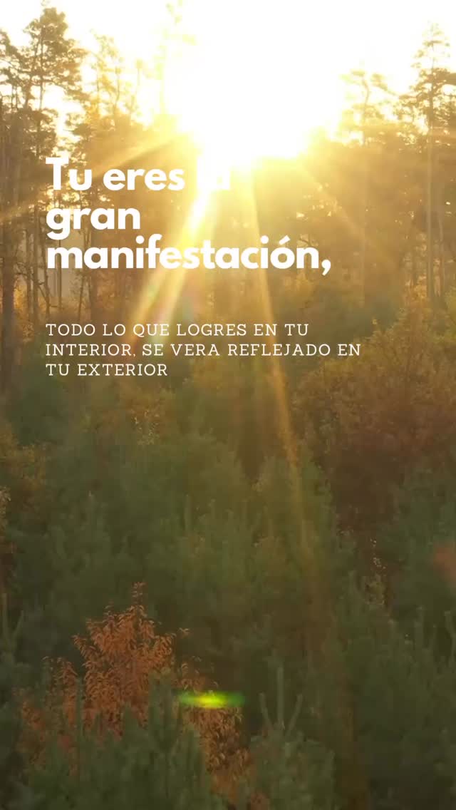 Tu eres la gran manifestación, todo lo que logres en tu interior, se verá reflejado en tu exterior”
#coachingholistico #gestionemocional #autoconocimiento #sabiduriainterior