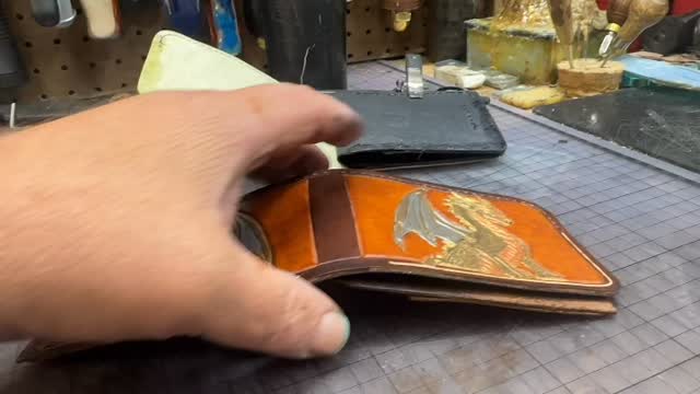 Leather craft shit.